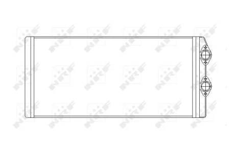 Радиатор печи NRF 53545