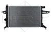 Радіатор охолодження Opel Astra G/Zafira A 1.4-1.8 16V 98-05 NRF 53628 (фото 1)