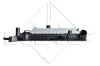 Радіатор охолодження Opel Astra G/Zafira A 1.4-1.8 16V 98-05 NRF 53628 (фото 3)