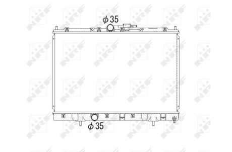 Радиатор NRF 53792