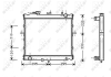 Радіатор NRF 53831 (фото 1)