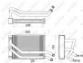 Радиатор печки Hyundai Santa Fe 2.0-2.7 01-06 NRF 54313 (фото 1)