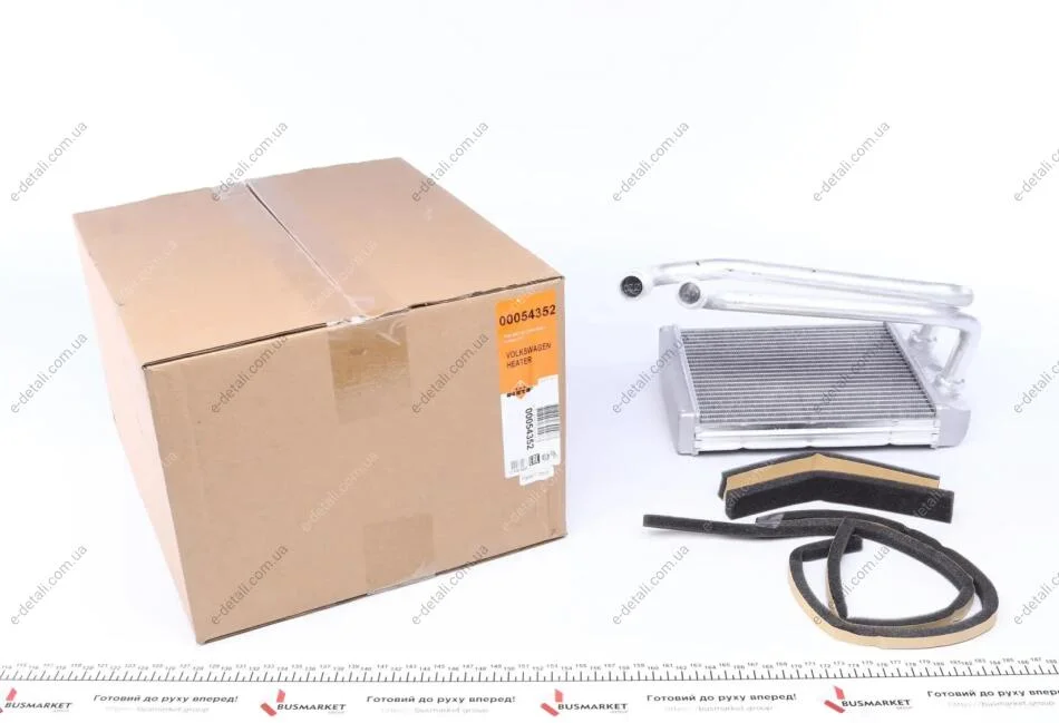 Радиатор печки VW T5/T6 1.9-3.2D 00- NRF 54352 (фото 1)