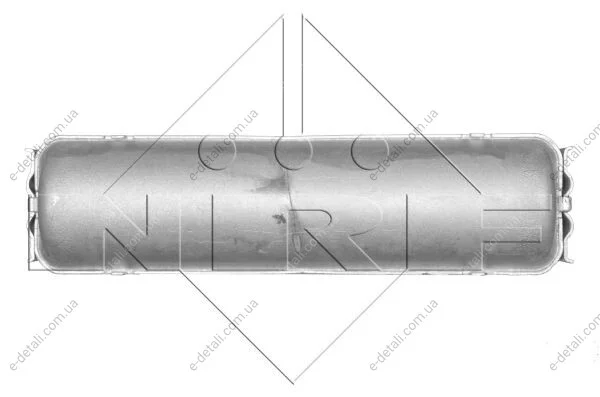Радіатор пічки Opel Astra J/K/Opel Zafira 09- NRF 54366 (фото 1)