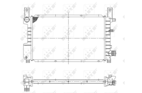 Радиатор NRF 55314