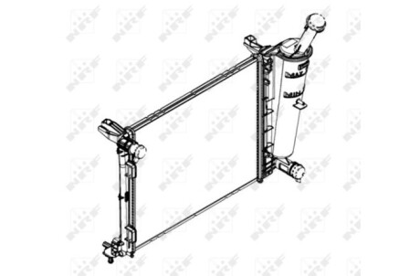 Радиатор NRF 58433