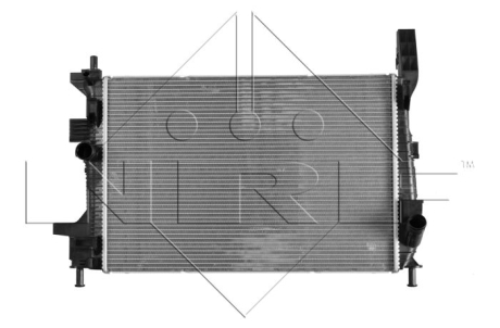 Радиатор NRF 58650 (фото 1)