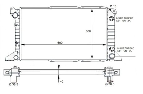 Радіатор NRF 59132