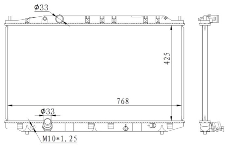 Радіатор NRF 59225