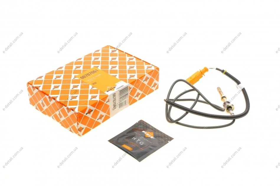 Датчик температуры ОГ VW T5 1.9 TDI 06-09 NRF 707061 (фото 1)