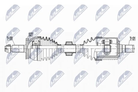 Піввісь NTY NPWHY581