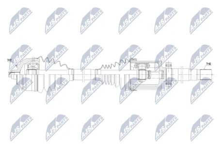 Піввісь NTY NPWME172