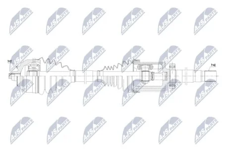 Піввісь NTY NPWME172