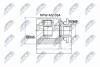 ШРУС внутренний левый Ford Ranger, Mazda BT-50 NTY NPWMZ034 (фото 1)