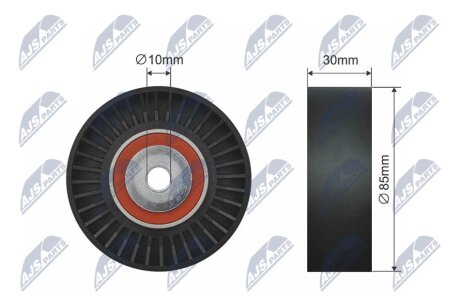 Натяжитель ремня кондиционера NTY RNKSB002