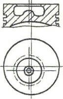 Поршень NURAL 8710390030