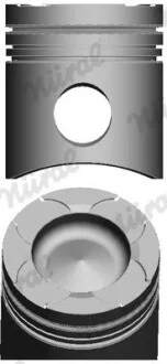 Поршень. MAN 128.0 D2866LF31 EURO 2 NURAL 87-104300-00