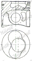 Поршень NURAL 8711490020
