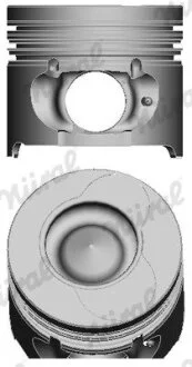 Поршень с кольцами і пальцем (розмір отв. 76,00 / STD) RENAULT Kangoo 1.5DCI (4 цл.) (K9K 792 / 794 / 796 / 704 / 722) дизель NURAL 87-123400-00