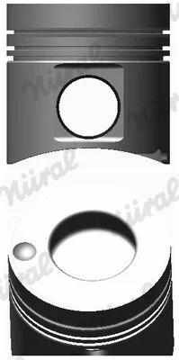 Поршень двигуна NURAL 87-179300-80 (фото 1)