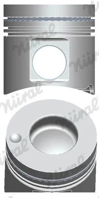 Поршень двигуна NURAL 87-179300-90 (фото 1)