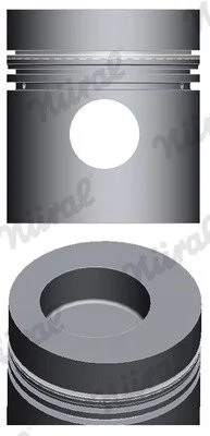 Поршень 108 мм NURAL 87-431600-10 (фото 1)