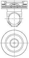 Поршень STD NURAL 87-437600-00