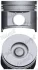 Поршень с кольцами і пальцем (розмір отв. 89.50 / +0.50) NISSAN NAVARA NP300 2.5 dCi 05-, PATHFINDER III 2.5 dCi 05- (дизель) NURAL 87-452607-00 (фото 1)