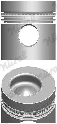 Поршень NURAL 87-740007-20 (фото 1)