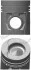 Поршень STD NURAL 87-743400-40 (фото 1)