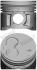 Поршень з кільцями AUDI/VW 80.50 mm 1.9D/2.4D 1X/1Y/3D/AAS/AAB NURAL 87-990111-40 (фото 1)