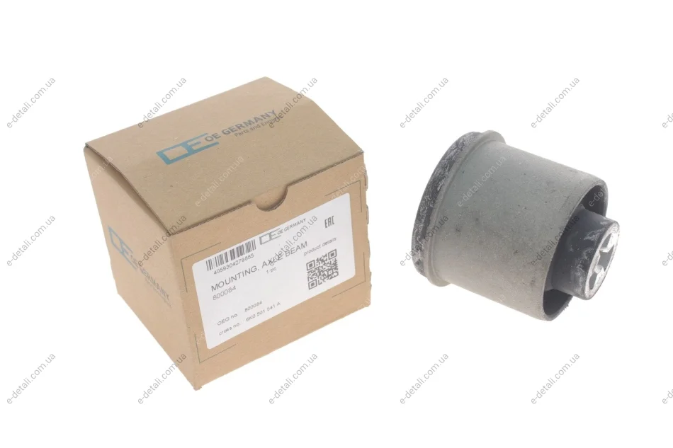 Сайлентблок балки (задней) Seat Cordoba/Ibiza III/VW Polo 95-02 OE Germany 800084 (фото 1)