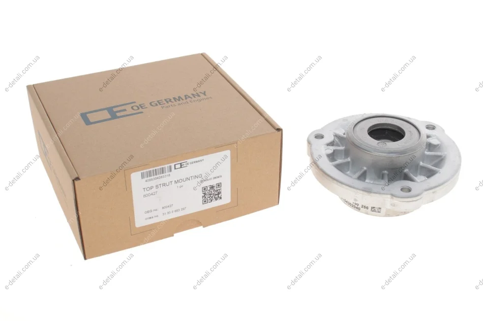 Подушка амортизатора (переднего) BMW 5 (F11) 2.0-4.4 10-17 N20/N47/N53/N55/N63 OE Germany 800427 (фото 1)
