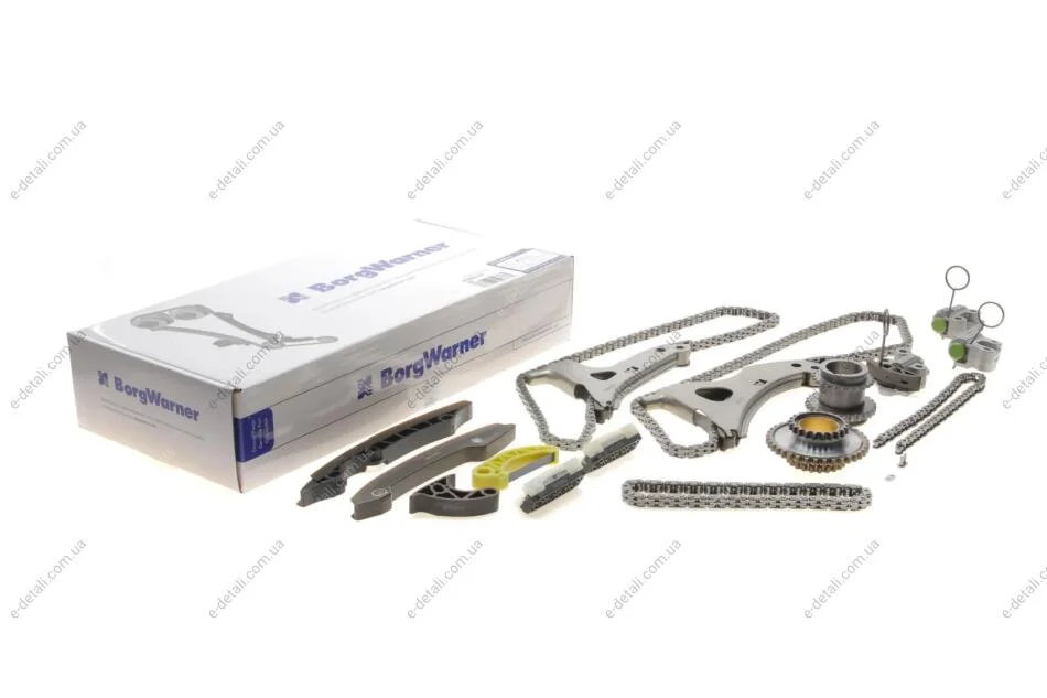 Комплект цепи ГРМ MB C-class (W204/W205)/E-class (W212/W213) 11- M276 (BorgWarner) OEM 2760502416_KIT (фото 1)