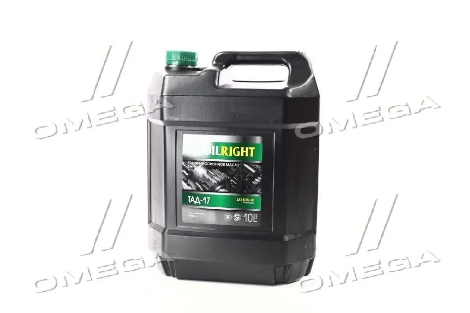 Масло трансмиссии. ТАД-17 ТМ-5-18 80W-90 GL-5 (Канистра 10л) OIL RIGHT 2544 (фото 1)