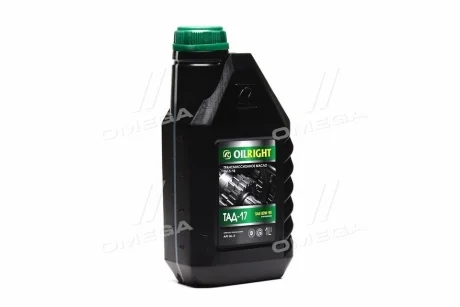 Трансмиссионное масло Oil right ТАД-17 ТМ-5-18 GL-5 80W-90 минеральное 1 л OIL RIGHT 2547