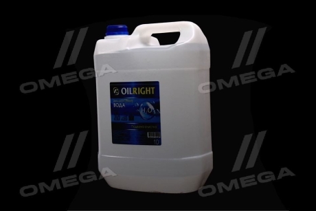 Вода дистиллированная (Канистра 10л.)) OIL RIGHT 5514