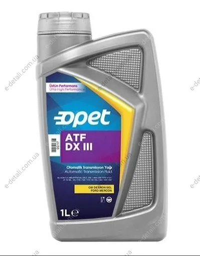 Олива трансмісійна ATF ATF DX III, 1л. Opet 601216589 (фото 1)