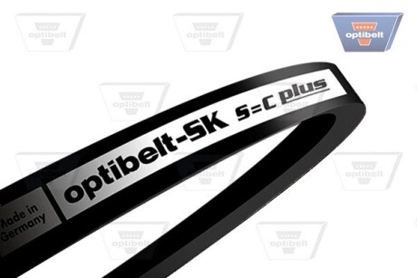 Клиновий пас OPTIBELT SPB1850