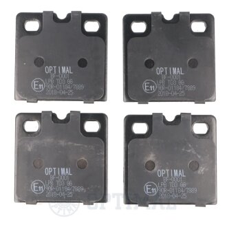 Гальмівні колодки дискові Optimal BF-0001
