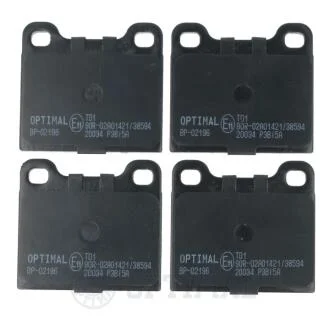 Гальмівні колодки дискові Optimal BP-02196