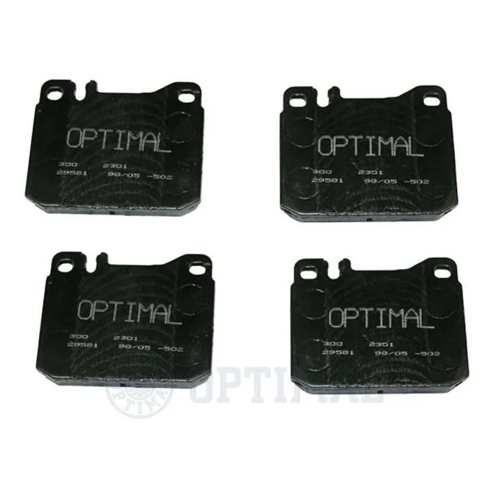 Гальмівні колодки дискові Optimal BP-02301 (фото 1)