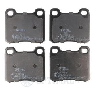Гальмівні колодки дискові Optimal BP-09322