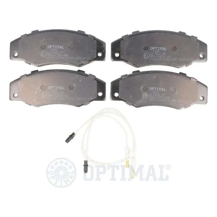Гальмівні колодки дискові Optimal BP-09446 (фото 1)