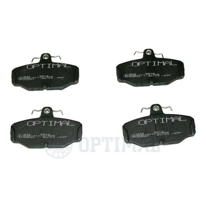 Гальмівні колодки дискові Optimal BP-09512 (фото 1)