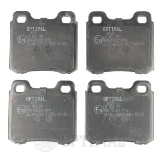 Гальмівні колодки дискові Optimal BP-09589