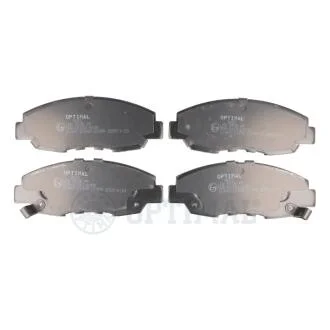 Гальмівні колодки дискові Optimal BP-09653