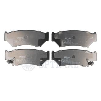 Гальмівні колодки дискові Optimal BP-09767