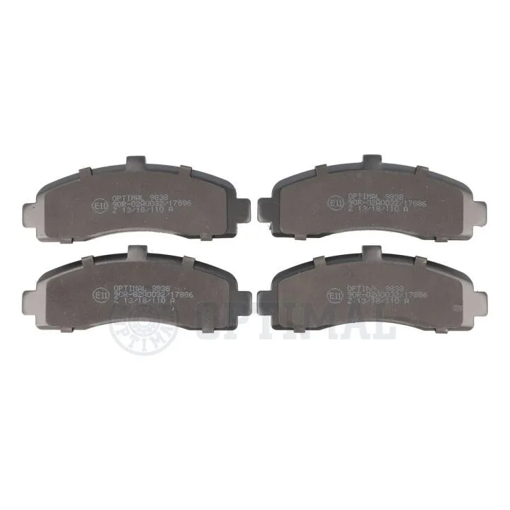 Гальмівні колодки дискові Optimal BP-09838 (фото 1)