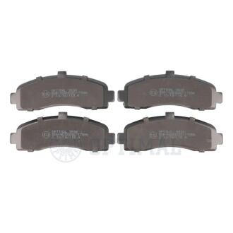 Гальмівні колодки дискові Optimal BP-09838